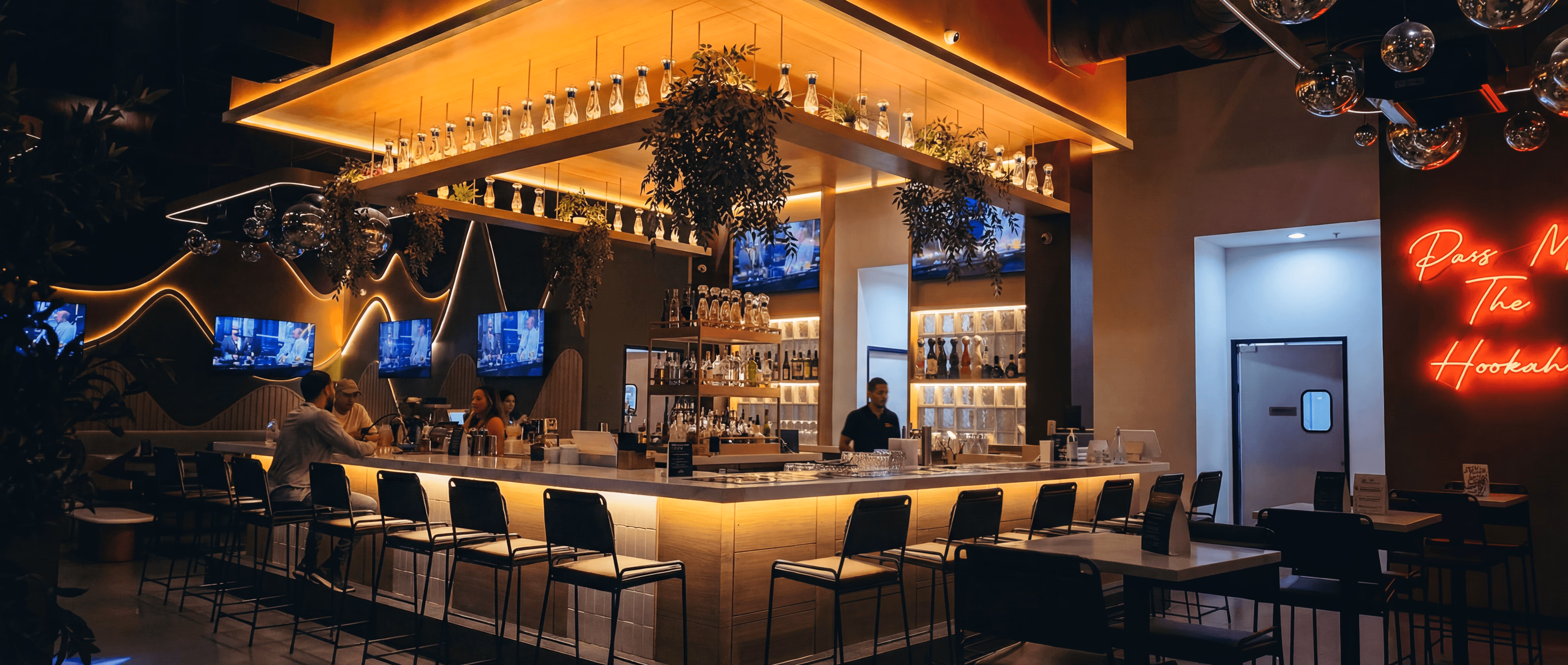 Henderson bar and lounge interior at Citrus Grill & Lounge